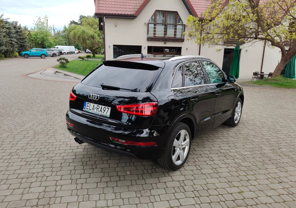 Audi Q3 cena 57900 przebieg: 137500, rok produkcji 2015 z Lubliniec małe 742